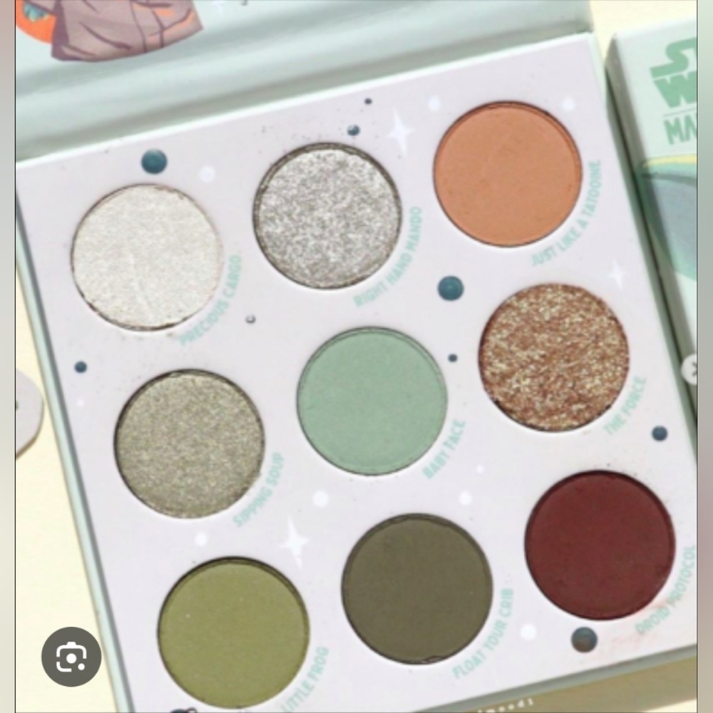 Colour Pop Star Wars Mandalorian Baby Yoda Palette